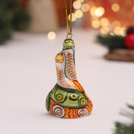 Souvenir "Snake Tap", 8 cm, Mayolika