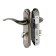 Soldressed Lockland RD001, with a pen, 3 keys, color black nickel