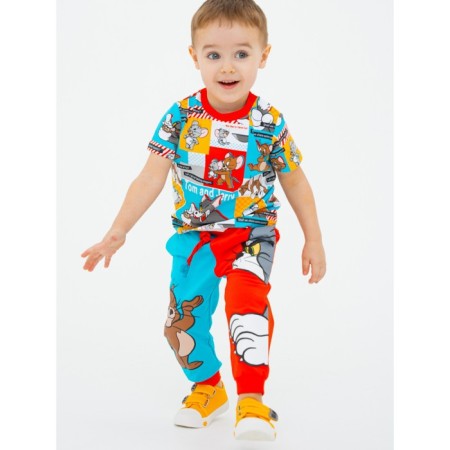 Set for a boy PlayTode: T -shirt and trousers, height 86 cm