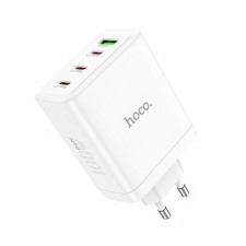 The N31, 3 Type-C, 1 USB, 100 W, PD + Qc, White Network Charger, White