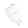 The N31, 3 Type-C, 1 USB, 100 W, PD + Qc, White Network Charger, White