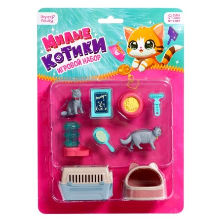 Game set "Cute cats", mix-12