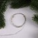Garland "thread" 1 m dew, ip20, silver thread, 10 LED, glow warm white, 3 modes, AG13x3