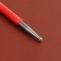 A set of bilateral cardin for embossing on the skin, 3 pcs, 16 cm, red color