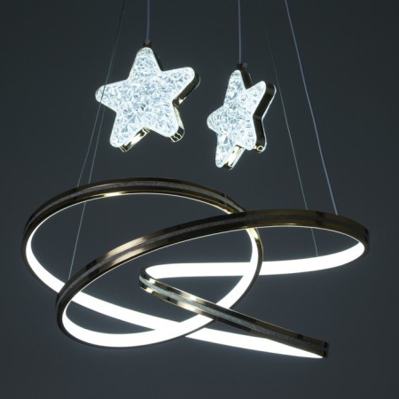 Lust "Stars" LED 100W 3000-6000k gold 45x49x15-115 cm Bayerlux-3