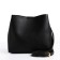 Bag Cross-Bodi with a zipper, black color