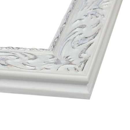 Frame for paintings (mirrors) 20 x 20 x 4 cm, tree "Versailles", white-silver-4