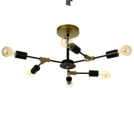 Chandelier 2427/6 E27 40W Black-Bronze 61x61x25.5 cm Bayerlux