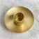 Lotus 2h candlestick for one candle, 7.5x2.5 cm, gold