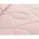 Charlize blanket, size 200x220 cm, peach color