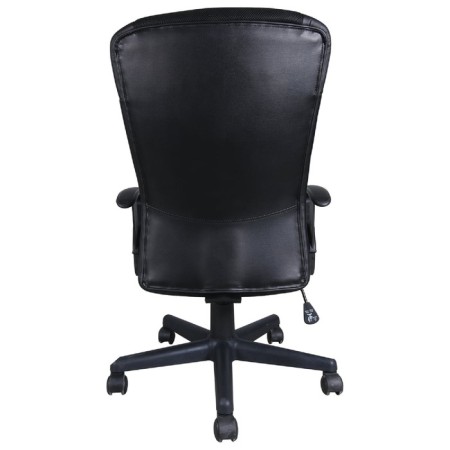 Brabix chair "Optima MG-370", with armrests, eco-leather/fabric, black-2