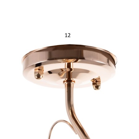 Lamp 659121/1 E27 40W gold 14x15x32 cm Bayerlux mix-4