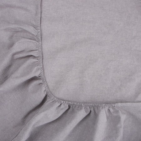 Slip on the elastic band SL Home "Denim" 160*200+30 cm, cell, 100% greedy cotton-3