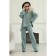 Female suit, size 50, green color