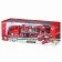Set of game BBURAGO "Racing Trailer Case", Die-Cast, machine and accessories, 1:43