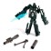 Sniper Rifle robot transforms, with metal elements