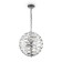 PALLA chandelier, 6x40W E14, color chrome