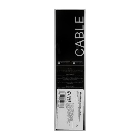 Lightning cable - usb, 2.1 a, nylon braid, 1 meter, blue-5