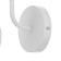 Bra "Birra" 1xe27 40W white 15x26x23 cm