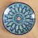 Largan Rishtan ceramics "Patterns", 32 cm, green