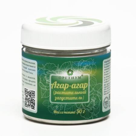 Agar-agar, plant thickener, 50 g-3