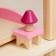 Puppet house "pink magic", with furniture