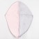 Cup for drying hair Ethel “Two -color”, central pink/purple, 65*25 cm, 100% p/e