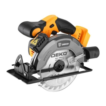 Dawed circular battery DEKO DKCS20, 20 V, 165x20 mm, 2x3 Ah, laser, drank 55 mm-2