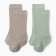 Гольфы детские 2 пары Крошка Я BASIC LINE, 12-14 см, зеленый/ бежевый