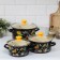 Set of pots "Cheese 5-1 Extra", 3 objects: 1.5 l, 2.3 l, 5 l, covers, induction