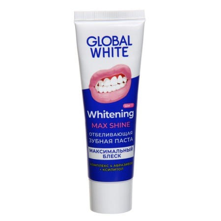 Complex for intensive teeth whitening Global White, gel 15 ml, toothpaste 30 ml-9