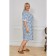 Women's dress, size 64, blue color