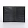 Cover for passport, embossing, braid, black color