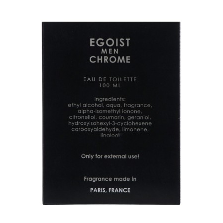 The Lotion cologne after shaving "Egoist Man Chrome", based on Egoist Platinum Chanel, 100 ml-3
