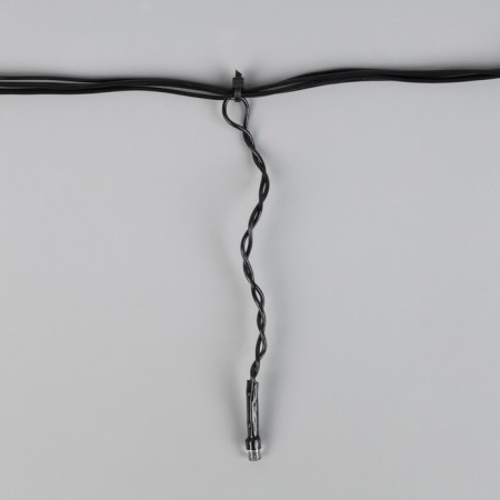 Garland "fringe" 3 × 0.5 m, IP20, dark thread, 80 LED, glow of multi, 8 modes, 220 V-7