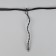 Garland "fringe" 3 × 0.5 m, IP20, dark thread, 80 LED, glow of multi, 8 modes, 220 V