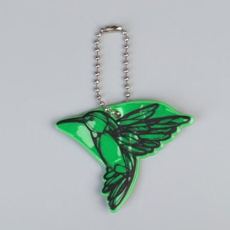 The reflective element "hummingbird", bilateral, 5.2 × 5.5 cm, color mix-2