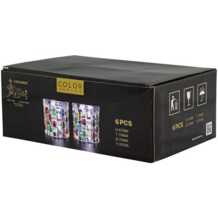 A set of glasses Lenardi "Glass Gifts", 265 ml, 6 pcs-2