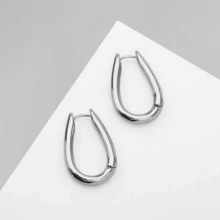 Earrings Metal "Bohemia" Divine Arph, Color silver