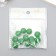 Busina silicone "Round" green d = 1.2 cm