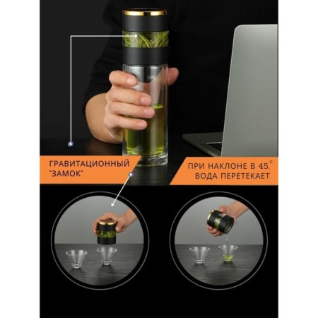 Thermos cabinet Tea Magistro "Tormo", 330 ml, 6.5 × 22 cm, display-5