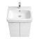 Tumbing under the Aquaton Sky Pro sink, 55 cm, white gloss color