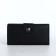 Men's purse on a magnet, a department for cards, coins, black color