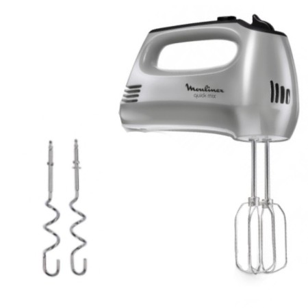 Muxer Moulinex HM310E10, manual, 300 W, 5 speeds, silver
