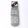 Women's mittens, gray/white color, size 20-22
