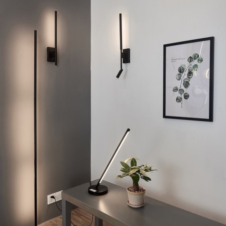 Wall lamp Mantra Torch, LED, 410+210LM, 3000K, 93x70x554 mm, matte black color-7