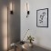 Wall lamp Mantra Torch, LED, 410+210LM, 3000K, 93x70x554 mm, matte black color