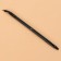 Premium Brush makeup, thin, bilateral, 13 cm, black color