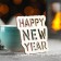 Hot share of Happy New Year, 9 × 8.5 cm