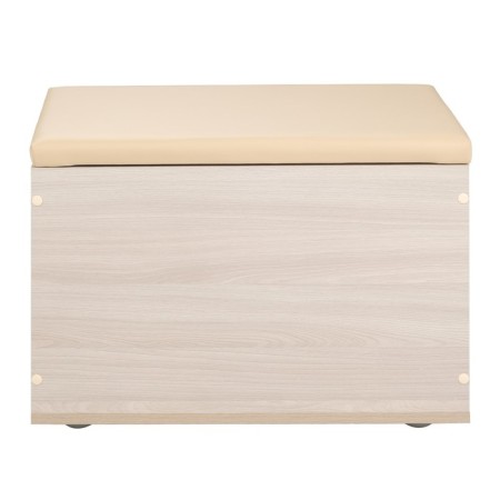 Gerda Pouf, 600x355x432, ash shimo light/eco -leather beige-3